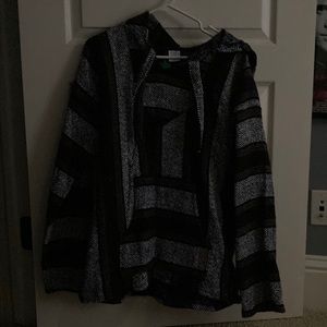 Artesanias Mexican Baja Pullover Cowboy Hoodie